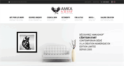 Desktop Screenshot of amkashop.com